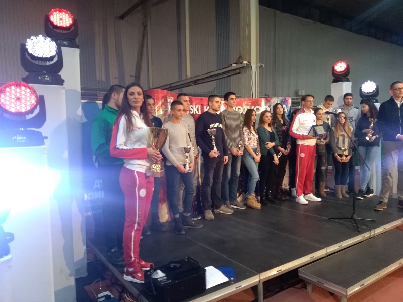 АК ВОЈВОДИНА НАГРАДИО СВОЈЕ ЧЛАНОВЕ: Шпановићева и Дудаш без премца